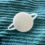 Planet 49mm x 30mm Blue Glow