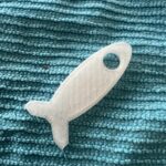 Rocketship Jr. 54mm x 24mm Blue Glow